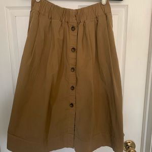 J. Crew Trench Skirt Size 6